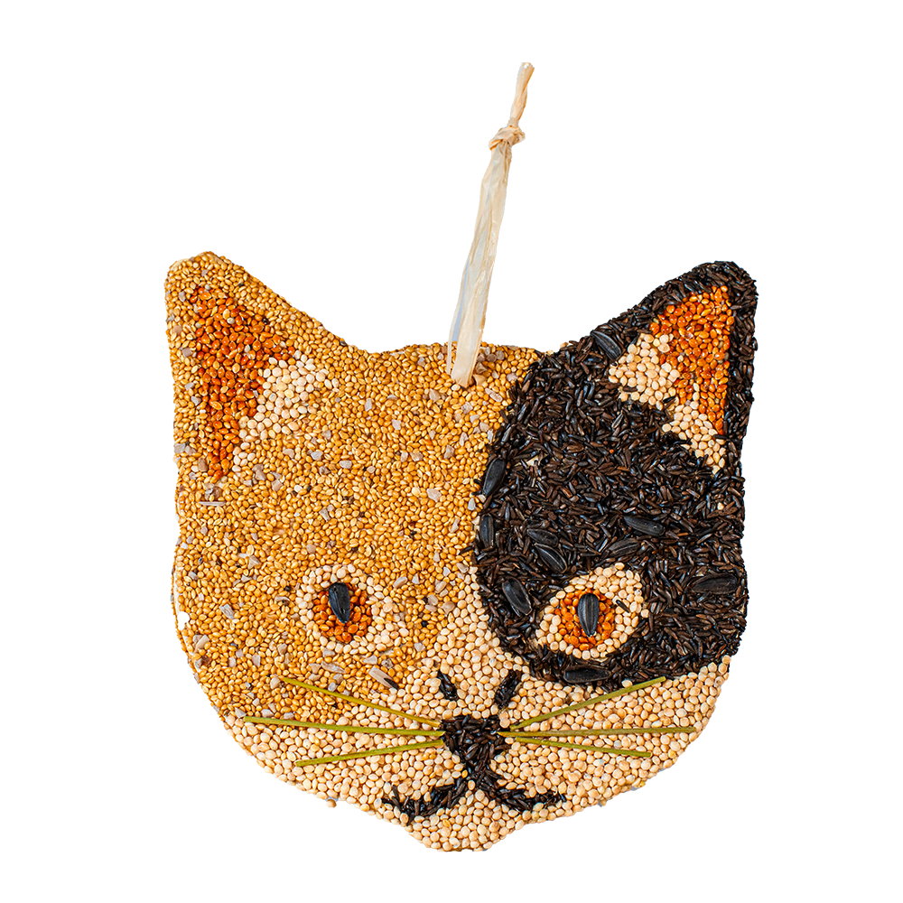 Cat Cookies Bird Feeder