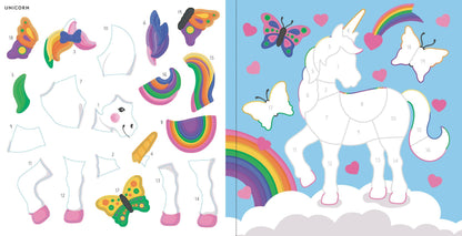 Rainbow Magic, My First Color-By-Sticker Book