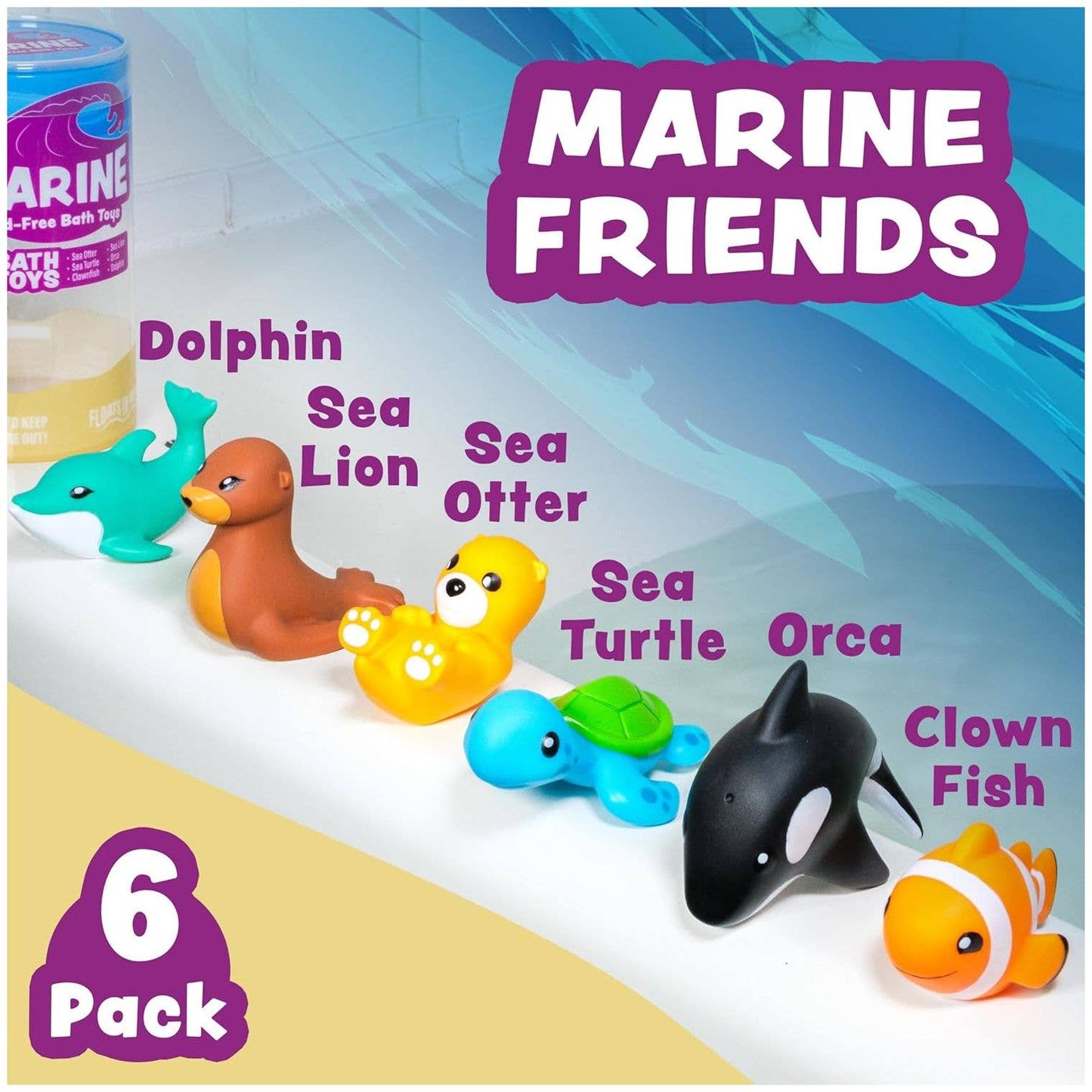 Marine Bath Toys