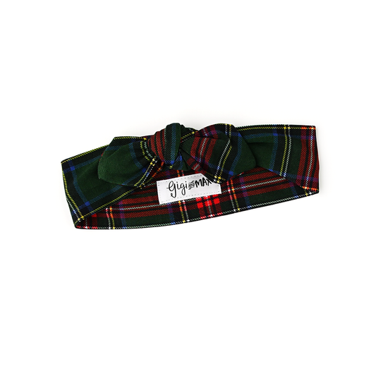 Topknot Kane Tartan Headband