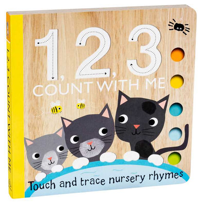 1, 2, 3 Count with Me, Touch and Trace