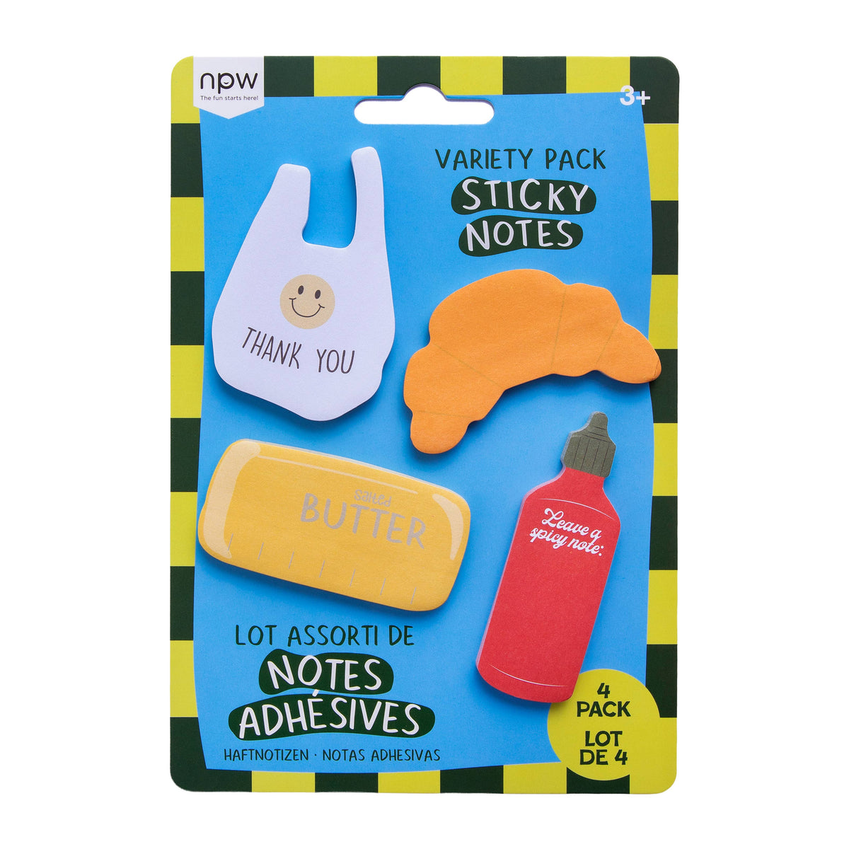 Snack Pack Sticky Notes