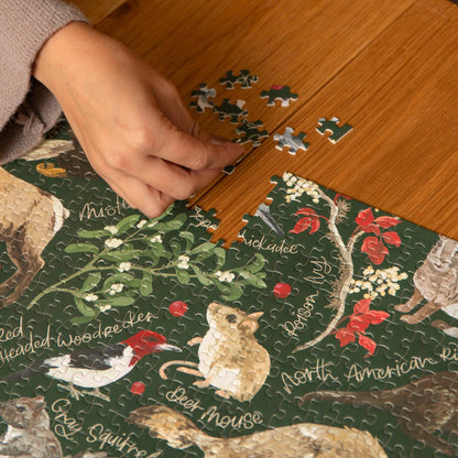 Winter Flora & Fauna - 1,000 Piece Jigsaw Puzzle