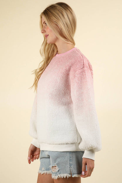 Blush Ombre Soft Fleece