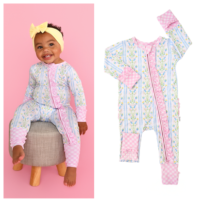 Nora Ruffle Zip
