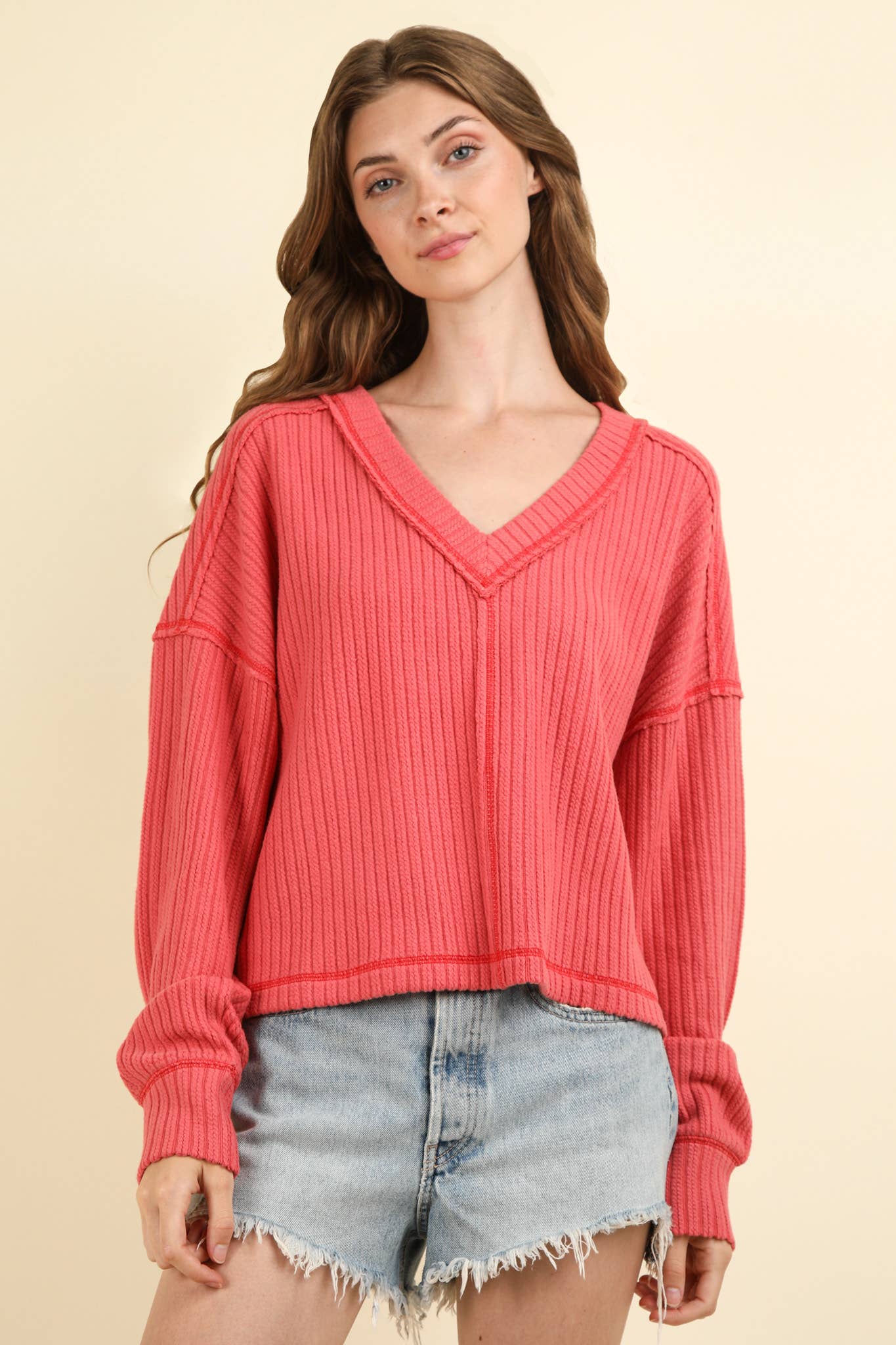 Comfy Soft V-Neck