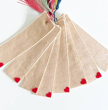Read Felt Bookmark