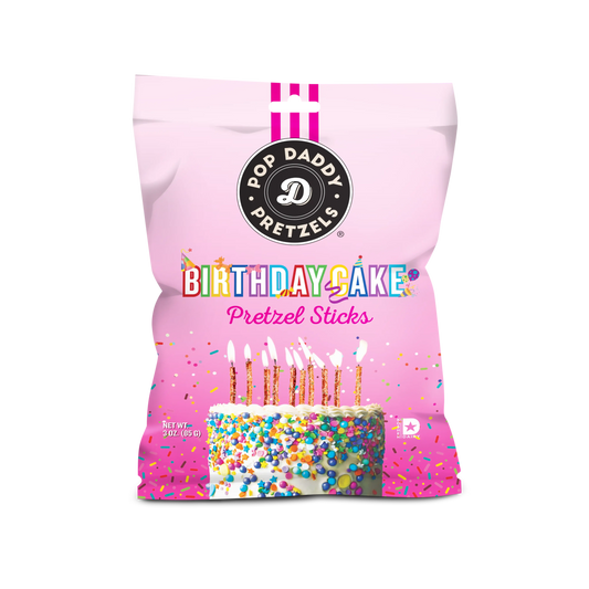 Birthday Cake Seasoned Pretzels