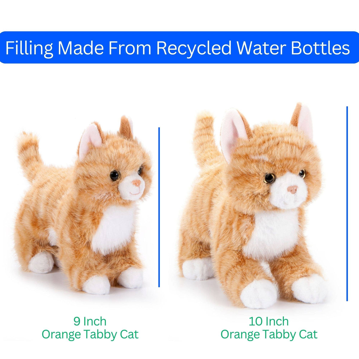 Orange Tabby Kitten 9"