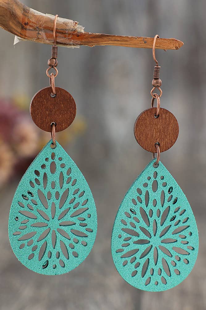 Bohemia Wooden Earrings