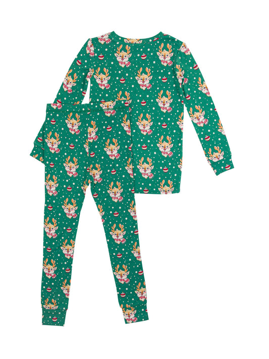 Reindeer Cheer Bamboo Pajama Set