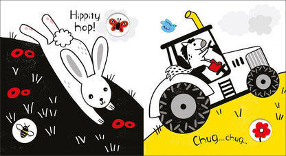 Farm Baby's Black And White Books