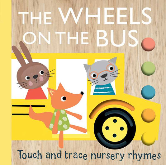 The Wheels on the Bus, Touch and Trace Nursery Rhymes