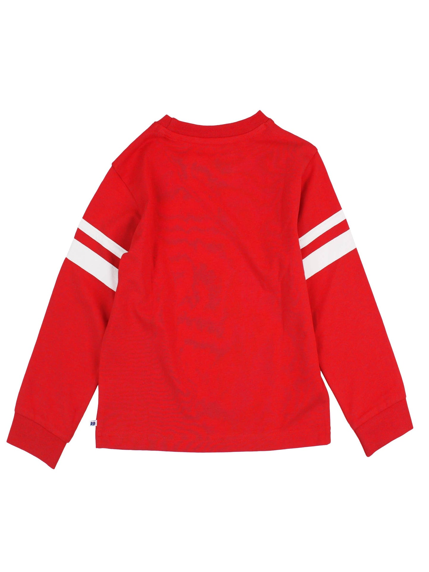 Red Racing Stripe Long Sleeve Shirt