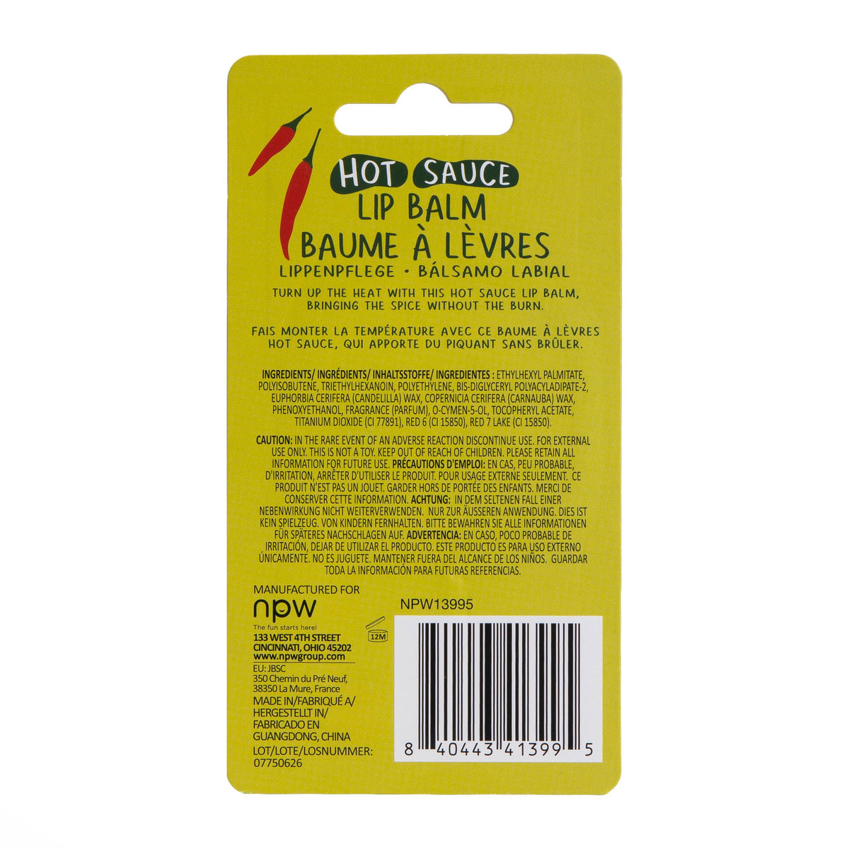 Hot Sauce Lip Balm