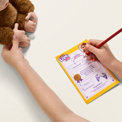 Monkey Plush Little Live Pet