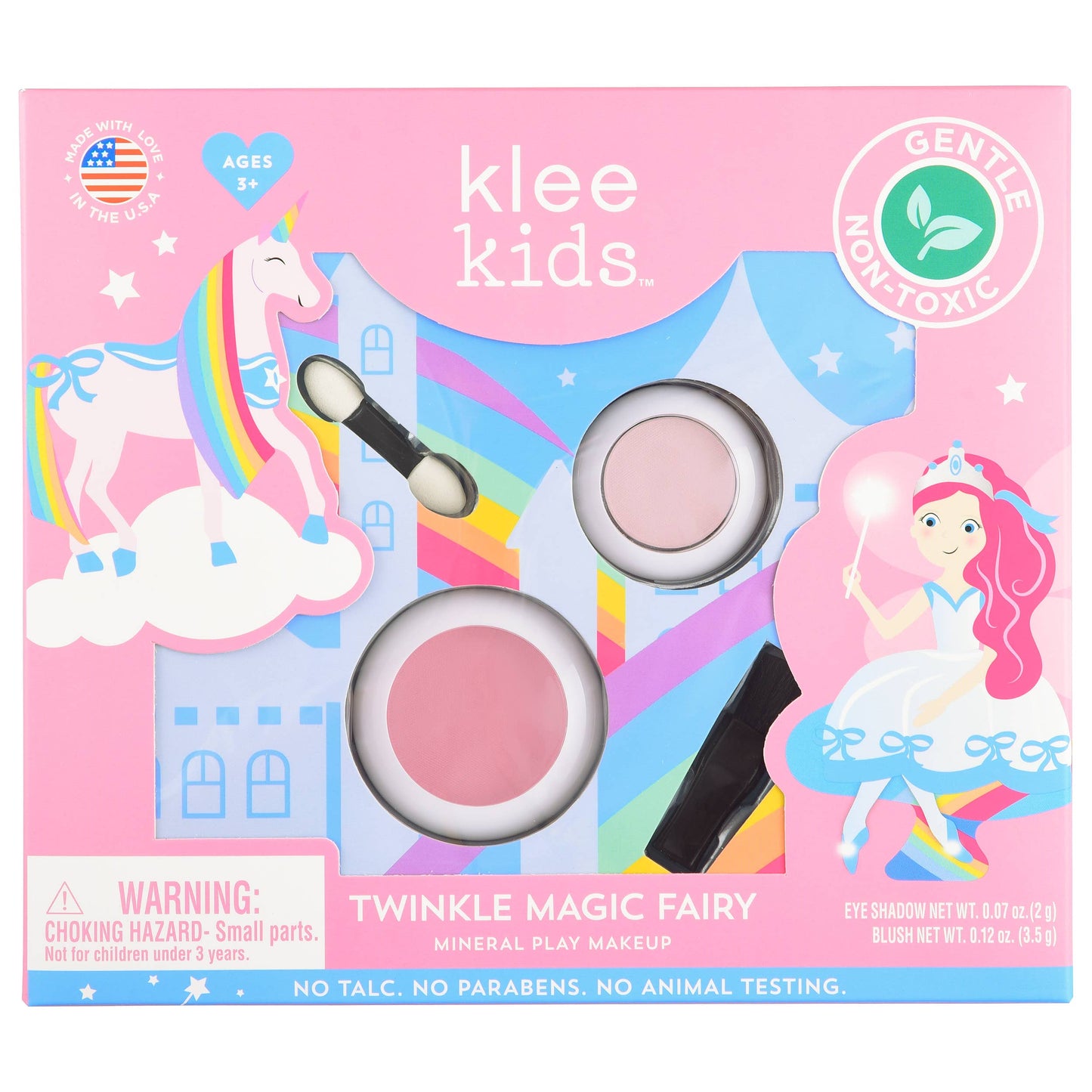 Twinkle Magic Fairy Klee Kids Play Makeup 2-PC Kit