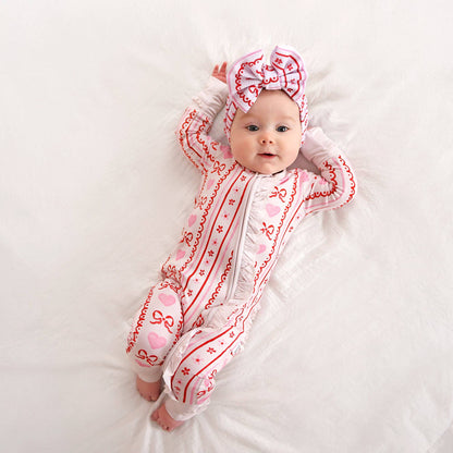Hallie Ruffle Zip