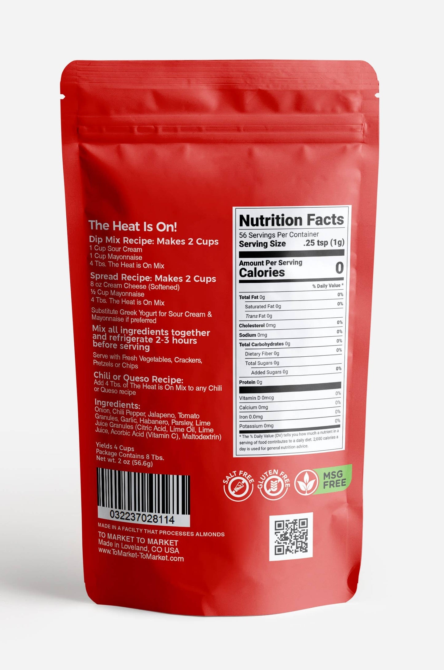 The Heat is On - Dip Mix