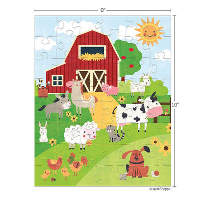 Farm Life 48 Piece Puzzle Snax