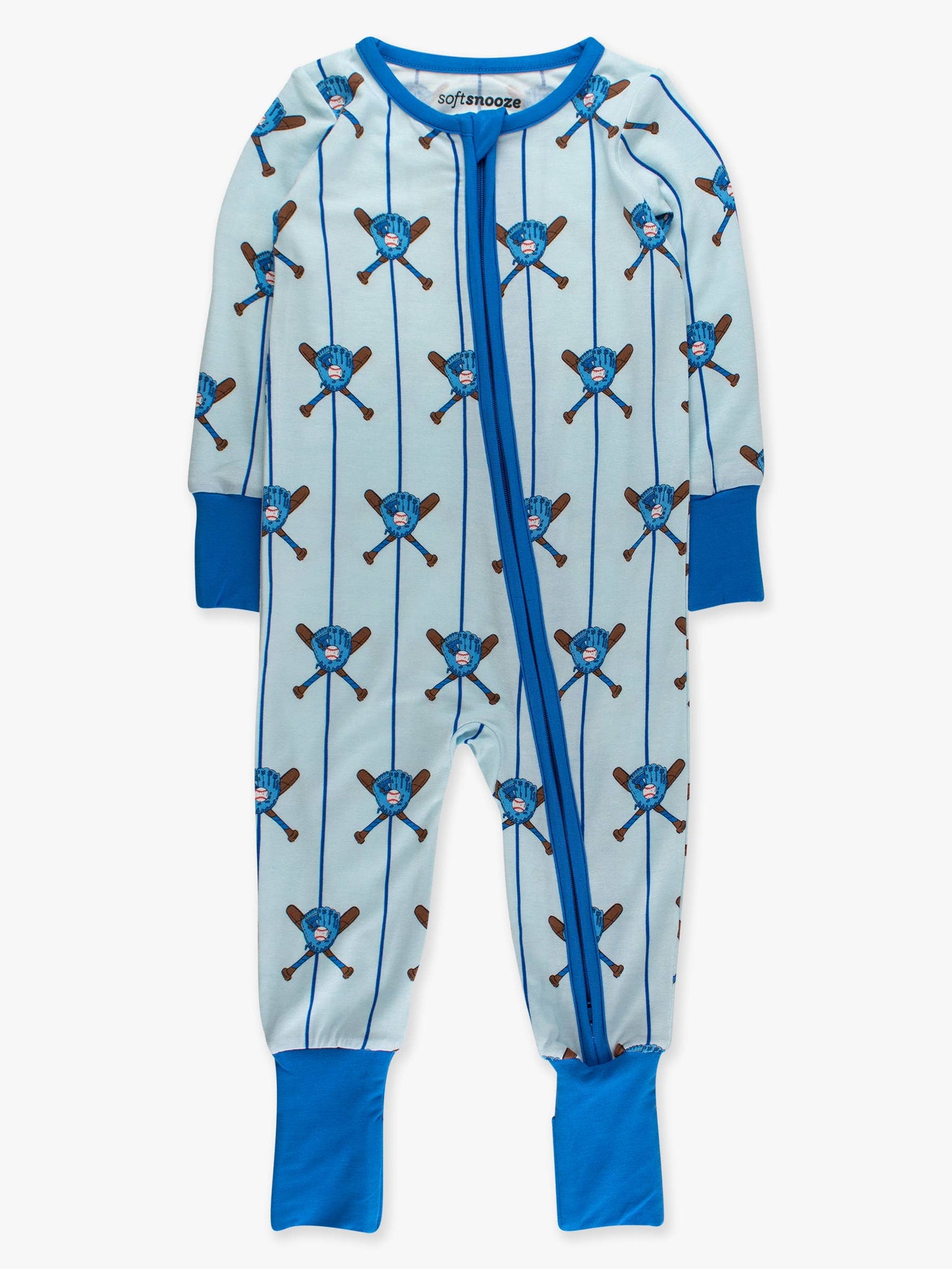 Batter Up Baseball Footie Pajama