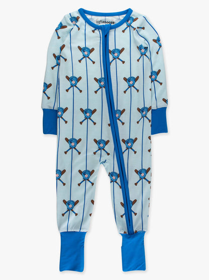 Batter Up Baseball Footie Pajama