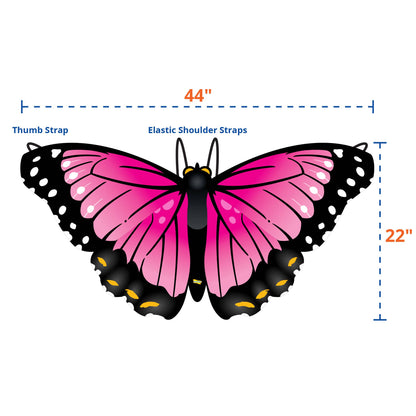 Pink Morpho Butterfly Wings