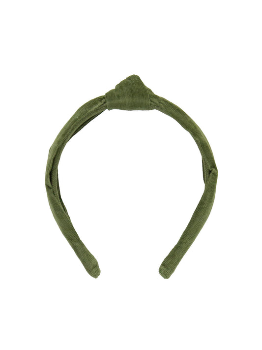 Dusty Olive Knotted Headband