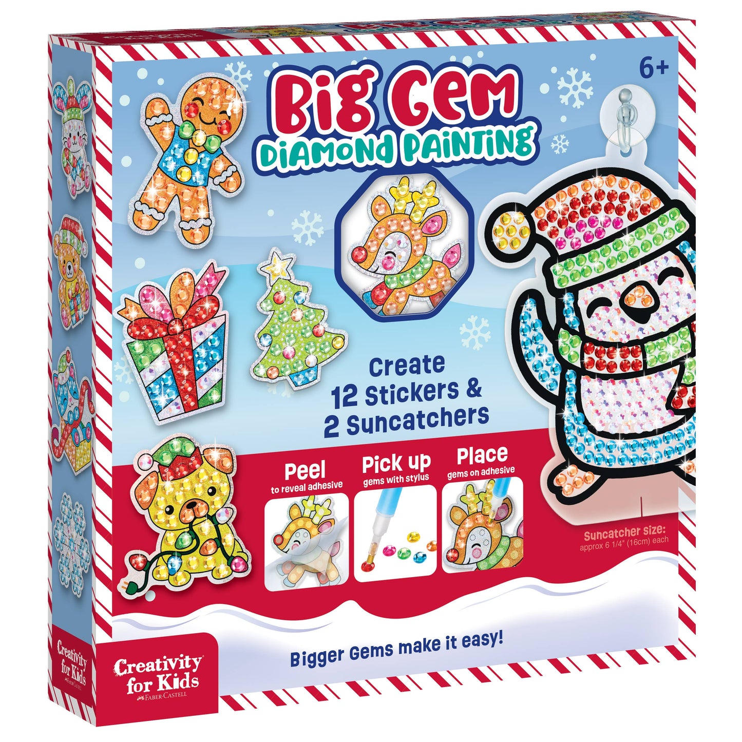 Big Gem Diamond Painting – Holiday DIY Craft for Kids