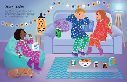 Halloween Party Sticker Dolly Dressing