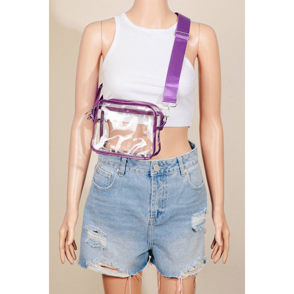 Clear See Through Crossbody Bag
