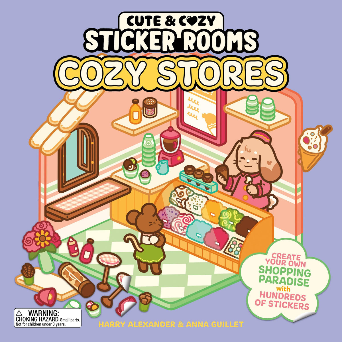 Cute & Cozy Sticker Rooms: Cozy Stores