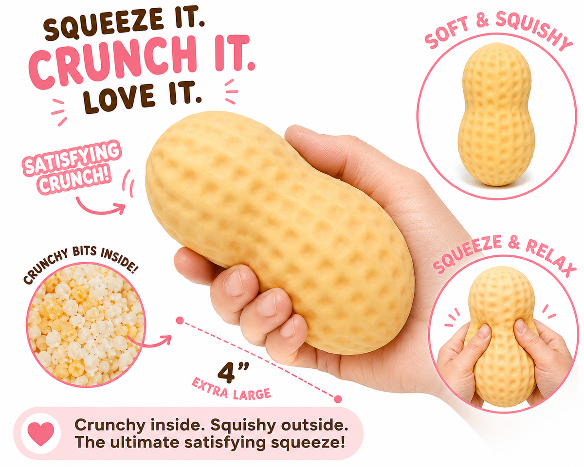 Peanut Crunchy Squishy
