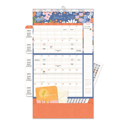 2026 Secret Garden Wall Calendar
