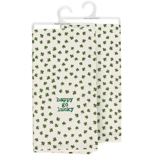 Happy Go Lucky Kitchen Towel