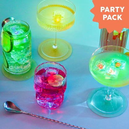 Multicolored 12-Pack Glo Cubes