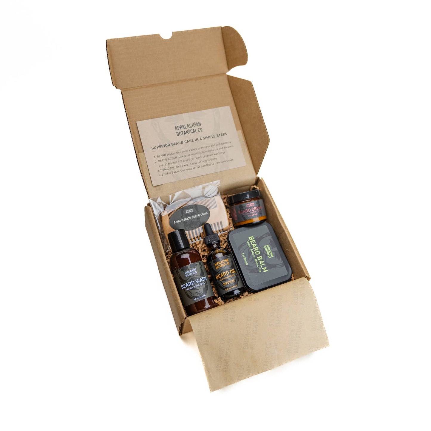 Silver Complete Beard Care Kit