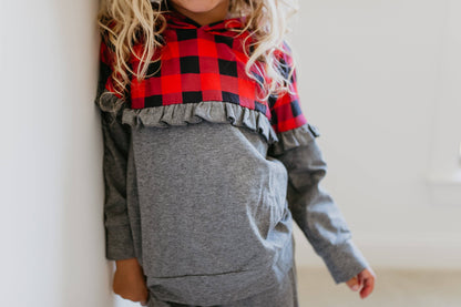 Buffalo Check Ruffle Set