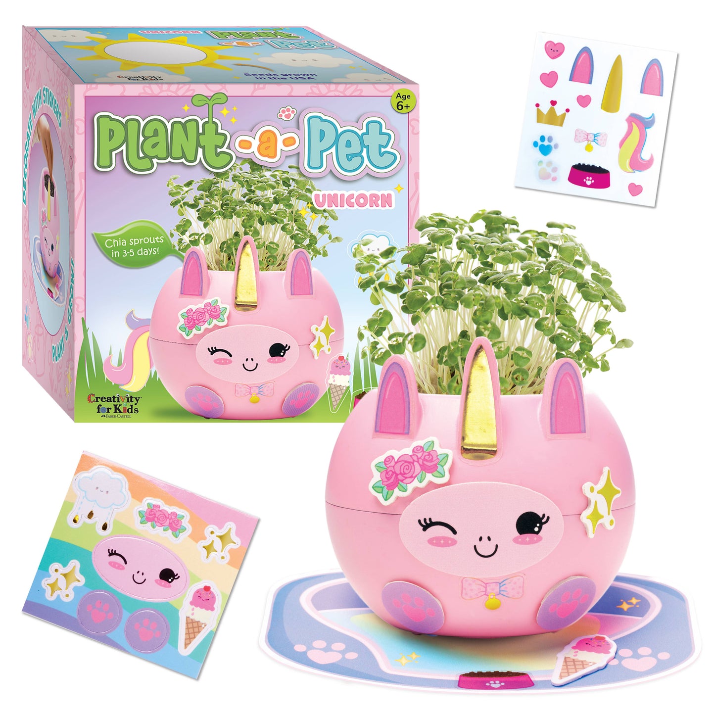 Plant a Pet Mini Grow Craft Kit for Kids
