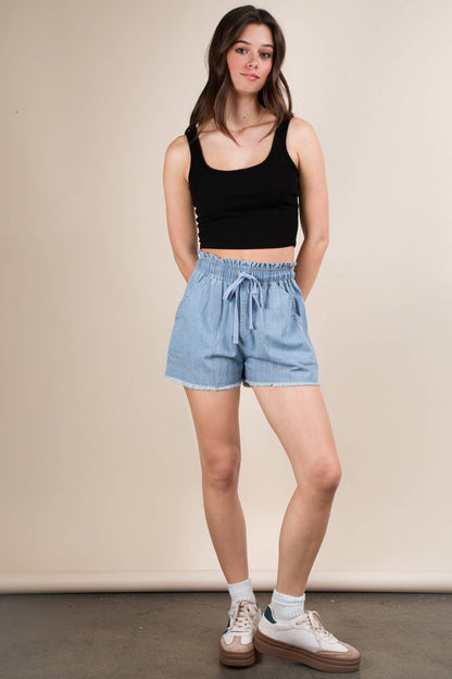 PL Chambray Shorts