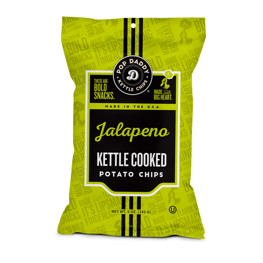 Jalapeño Kettle Cooked Potato Chips 5.0 oz