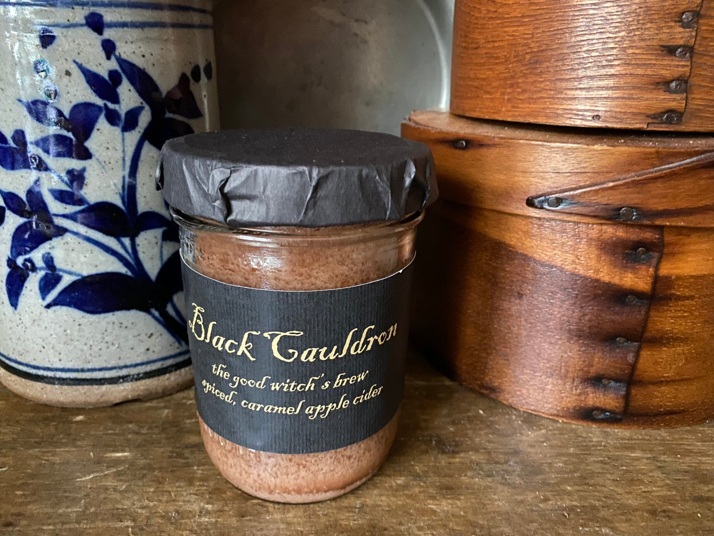 Pint Jar Black Label Candle