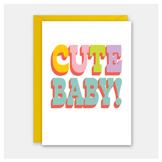 Cute Baby Card