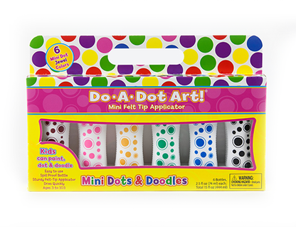 MINI Do-a-Dot-Art Markers 6-Pk Jewel Tone