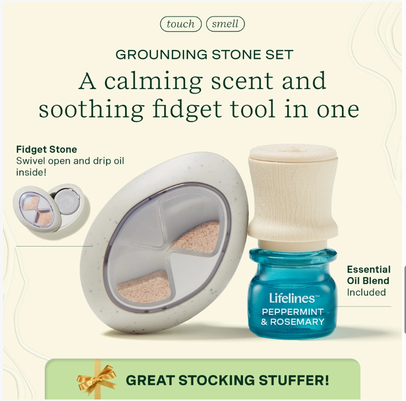 Grounding Stone & Oil Set