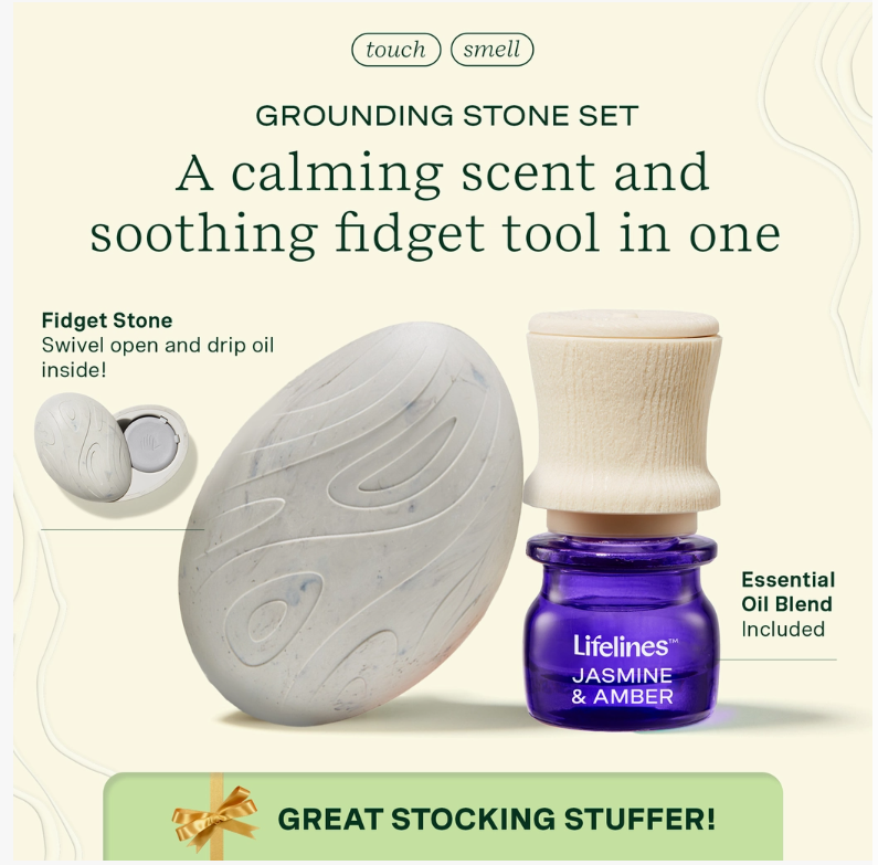 Grounding Stone & Oil Set
