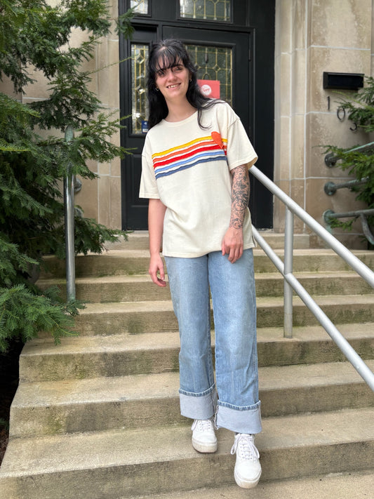 Retro Rainbow Tee