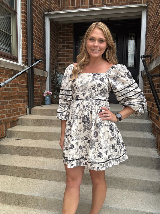 Floral Babydoll Dress