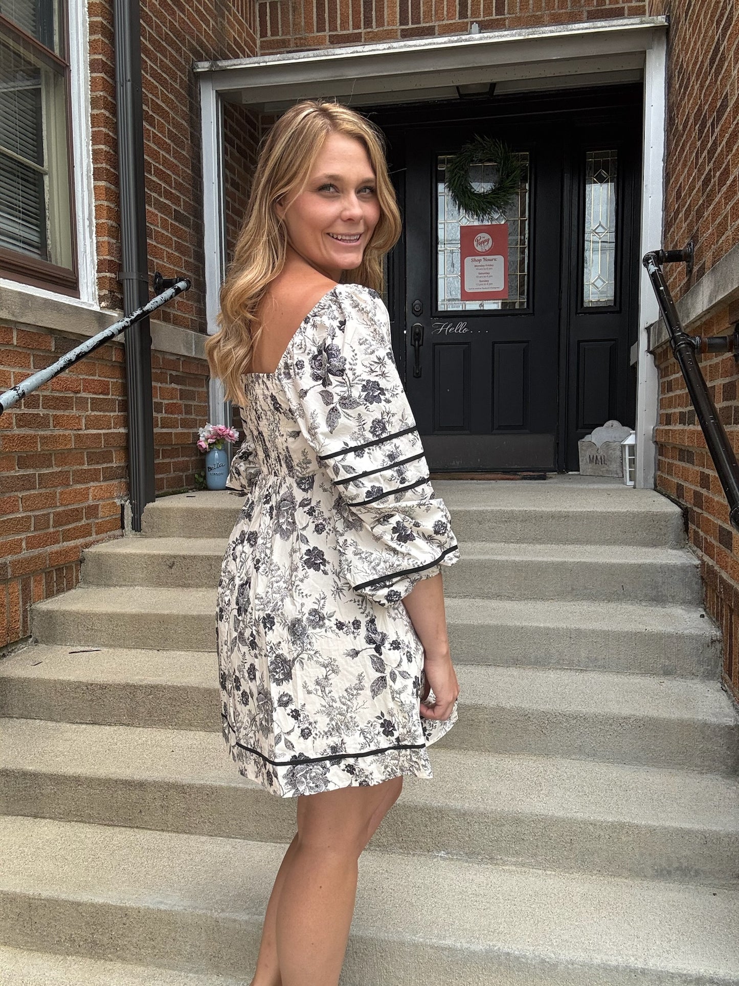 Floral Babydoll Dress