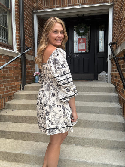 Floral Babydoll Dress
